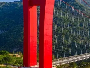 Introducing The World's Longest Suspension Glass Bridge
