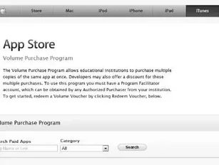 Apple allows bulk app store purchases for businesses