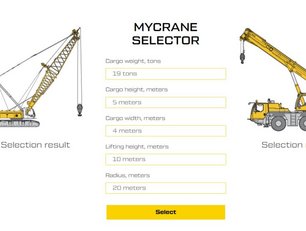 MyCrane launches selector tool for construction projects