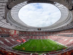 Russia unveils eco-friendly football stadiums as it hosts the World Cup