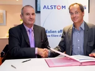 Alstom and DCNS sign floating wind energy partnership agreement