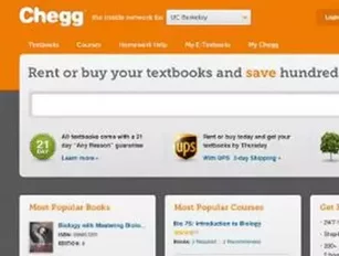 Chegg to Offer Online Textbooks