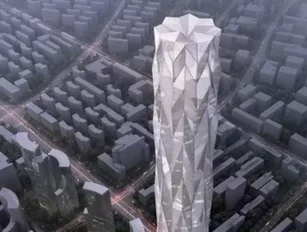Construction begins at Chinese ice-inspired skyscraper