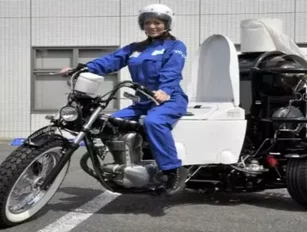 Poo-Powered Motorcycle Causes a Stink in Japan