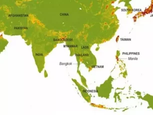 Asian economies most vulnerable to natural hazards