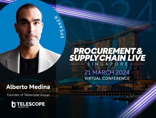 Alberto Medina, Founder of Telescope at P&SC LIVE Singapore