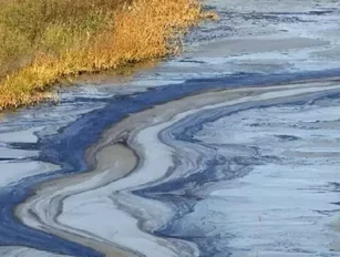 Workers Rush to Cleanup Oil Spill in Sandy Aftermath