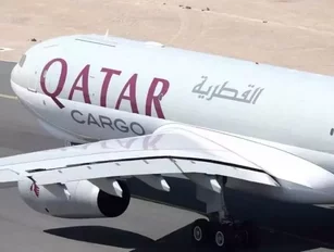 Qatar Airways showcasing Pharma Express service at Air Cargo Africa