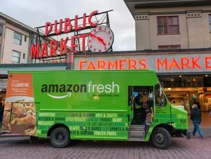 Amazon beat Walmart to lead the US online grocery market in 2017