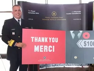 Royal Canadian Mint Donates $100,000 to Military
