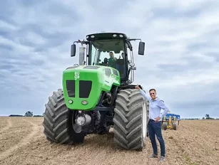 AUGA Group launches hybrid biomethane and electric tractor