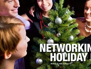 Networking at a Holiday Party