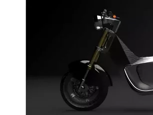 The Electric Scooter Made using Robotic Origami