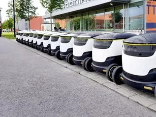 Saving the environment one robot delivery at a time