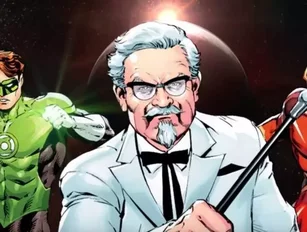 KFC’s Colonel Sanders and Green Lantern tackle Zinger thief in new comic book