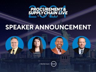 Procurement & Supply Chain LIVE New York Adds Four Speakers