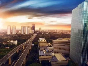 Infrastructure development in Indonesia is underway