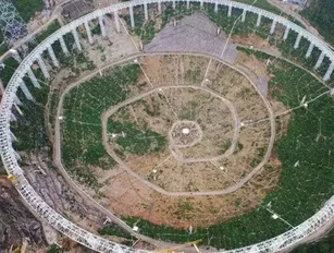 New Telescope built in China as part of ongoing Space Programme.