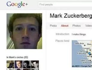 Zuckerberg tops popularity charts on Google+