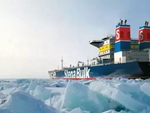Melting polar ice opens new Arctic shipping routes