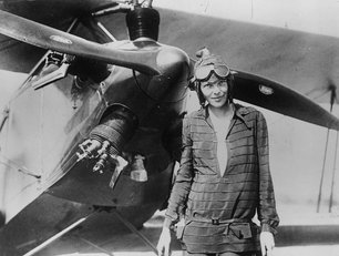 How she got there: Amelia Earhart