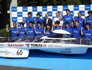 Japan Team Wins Australia Solar Car Race