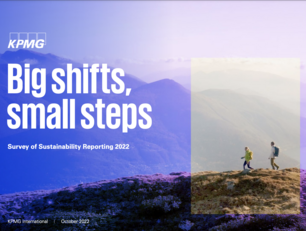 KPMG study says global reporting on S and G in ESG lagging