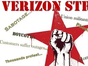 Verizon: 39,000 workers go on strike amid contract dispute