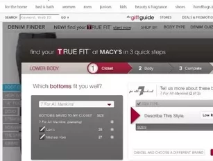 True Fit comes to Macy&#039;s for more efficient shopping