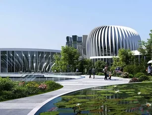 Zaha Hadid Architects Unicorn Island completes first phase in China