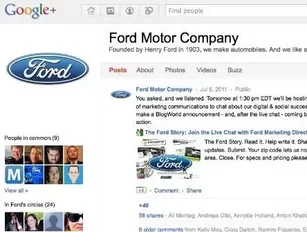 Google+ developing for business world