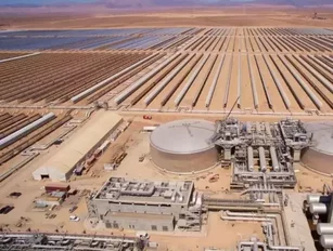 Part of world's largest thermosolar plant comes online in Morocco