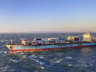 Falling freight rates leave dent on Maersk profit margins