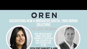 OREN Webinar: Discovering New & Innovative Digital Twin Mining Solutions