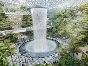 Construction of Singapore Changi Airport’s Jewel is 75% complete