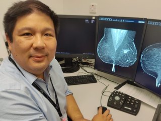 Dr Gerald Lip, Clinical Director of Breast Screening, North West Scotland, oversaw the AI breast cancer screening programme. (Photo courtesy of Kheiron Medical Technologies).