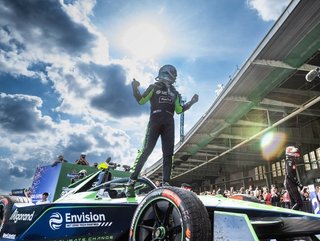 Nick Cassidy, Envision Racing, at the Berlin E-Prix