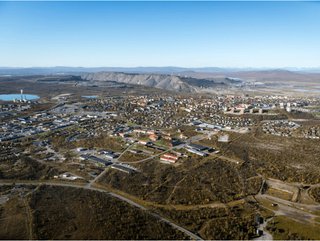Kiruna, site of LKAB's iron ore mine
