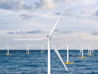 Floating Offshore Wind Farm. Credit: University of Maine