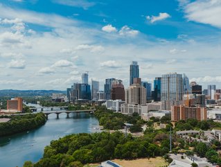 The view across Austin, Texas