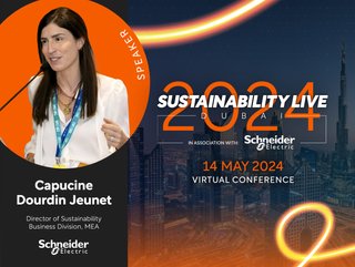 Capucine Dourdin Jeunet, Director of Sustainability Business Division (MEA) at Schneider Electric