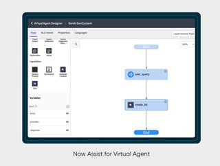 ServiceNow has unveiled Now Assist for Virtual Agent. Picture: ServiceNow