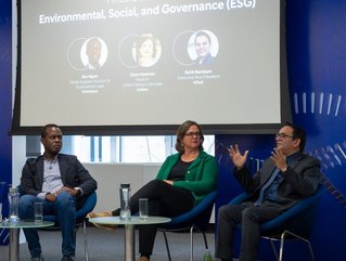LEFT TO RIGHT: Ben Ngobi, Global Supplier Inclusion & Sustainability Lead at Accenture, Claire Lissaman, Head of Oxfam Advisory Services and Rohit Bardaiyar, Executive VP of US-based digital consulting firm VDart. The three were part of an ESG panel discussion at Procurement & Supply Chain LIVE London late last year.