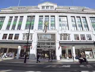 The Next store on Oxford Street, London. Picture: Next