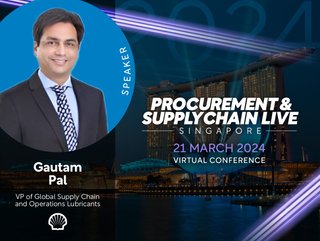 Gautam Pal, VP of Global Supply Chain and OPerations Lubricants, Shell