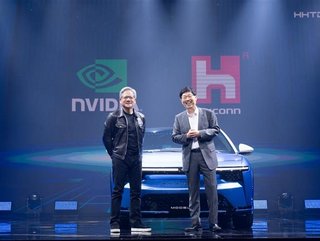 NVIDIA founder and CEO Jensen Huang joined Foxconn chairman and CEO Young Liu to announce that the companies are partnering on numerous initiatives