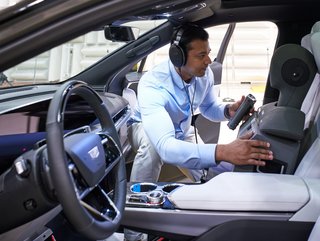 Jay Kapadia, Creative Director, General Motors, in the sound lab.