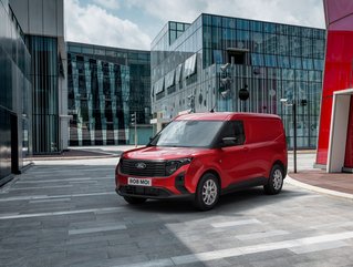 The latest model Ford Transit Courier