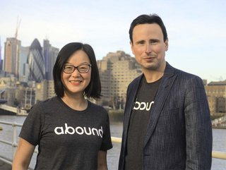 Abound founders Michelle He (left) and Gerald Chappell.