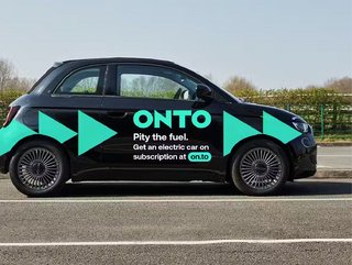 Credit: Onto | Fiat 500e branded with Onto's core message for EV subscription